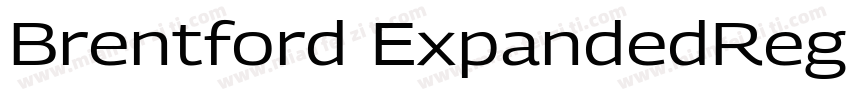 Brentford ExpandedRegular字体转换